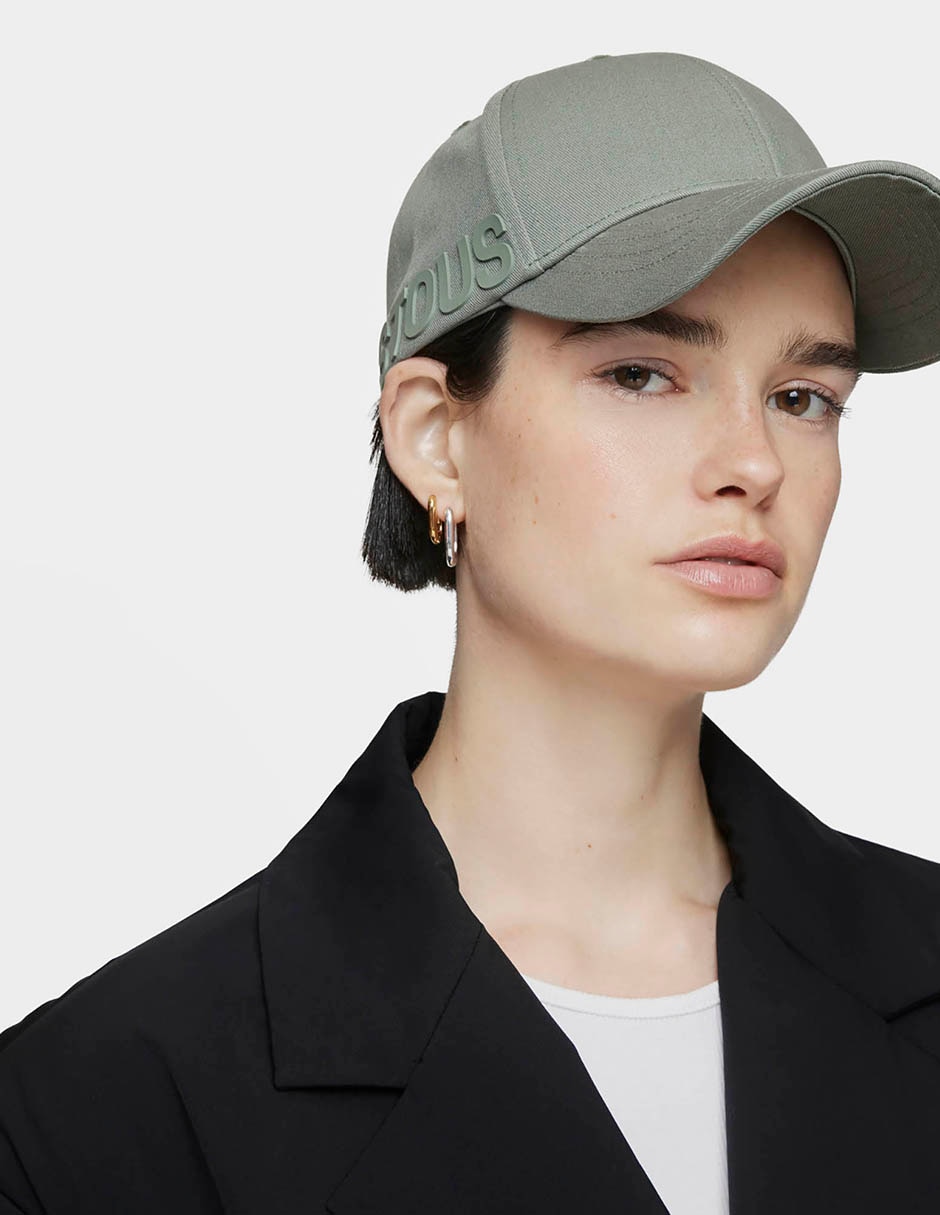 GORRA TOUS MOTIF DAMA,GRIS,SIN TAMAÑO