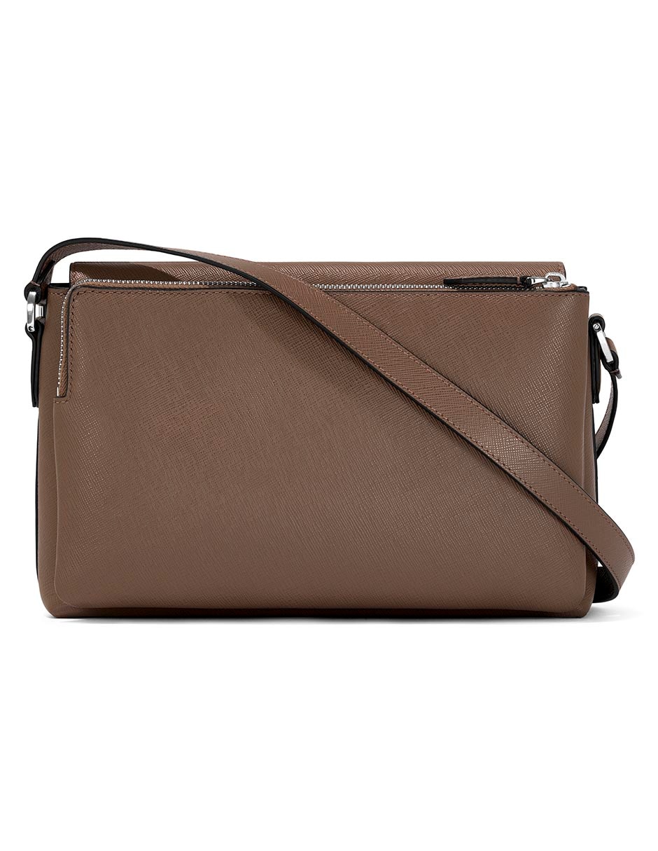 Bolsa crossbody Sartorial de piel unisex 2