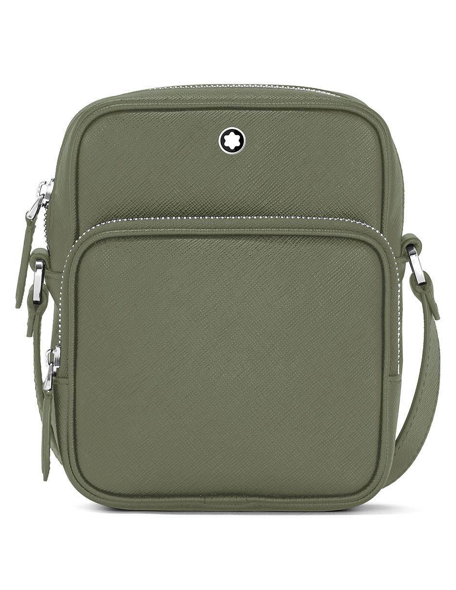 Bolsa messenger Sartorial de piel unisex