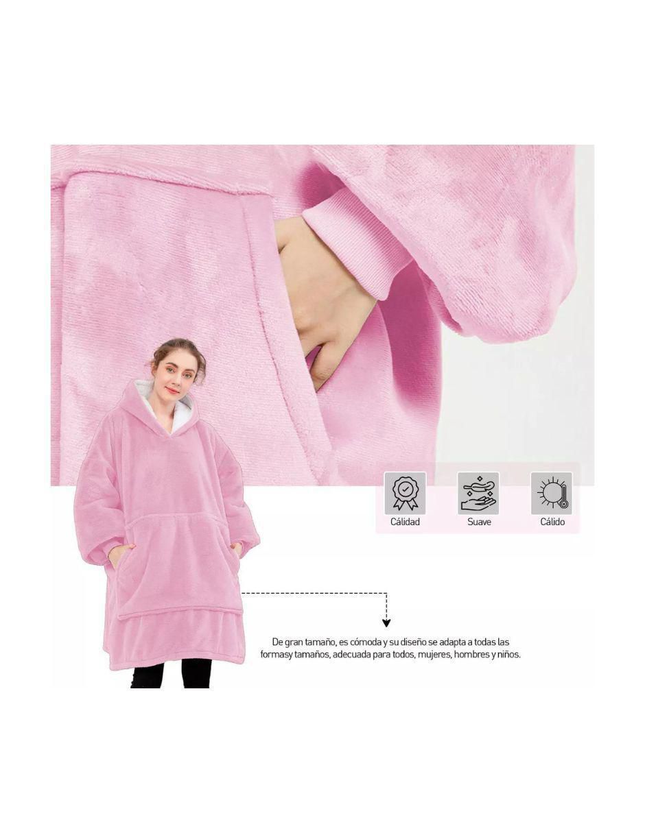 Sudadera con capucha y bolsa para mujer 3
