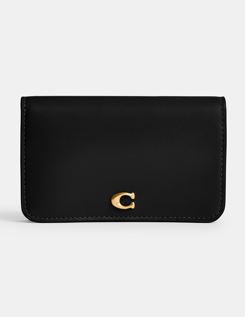 Tarjetero piel Refined Calf Leather para mujer