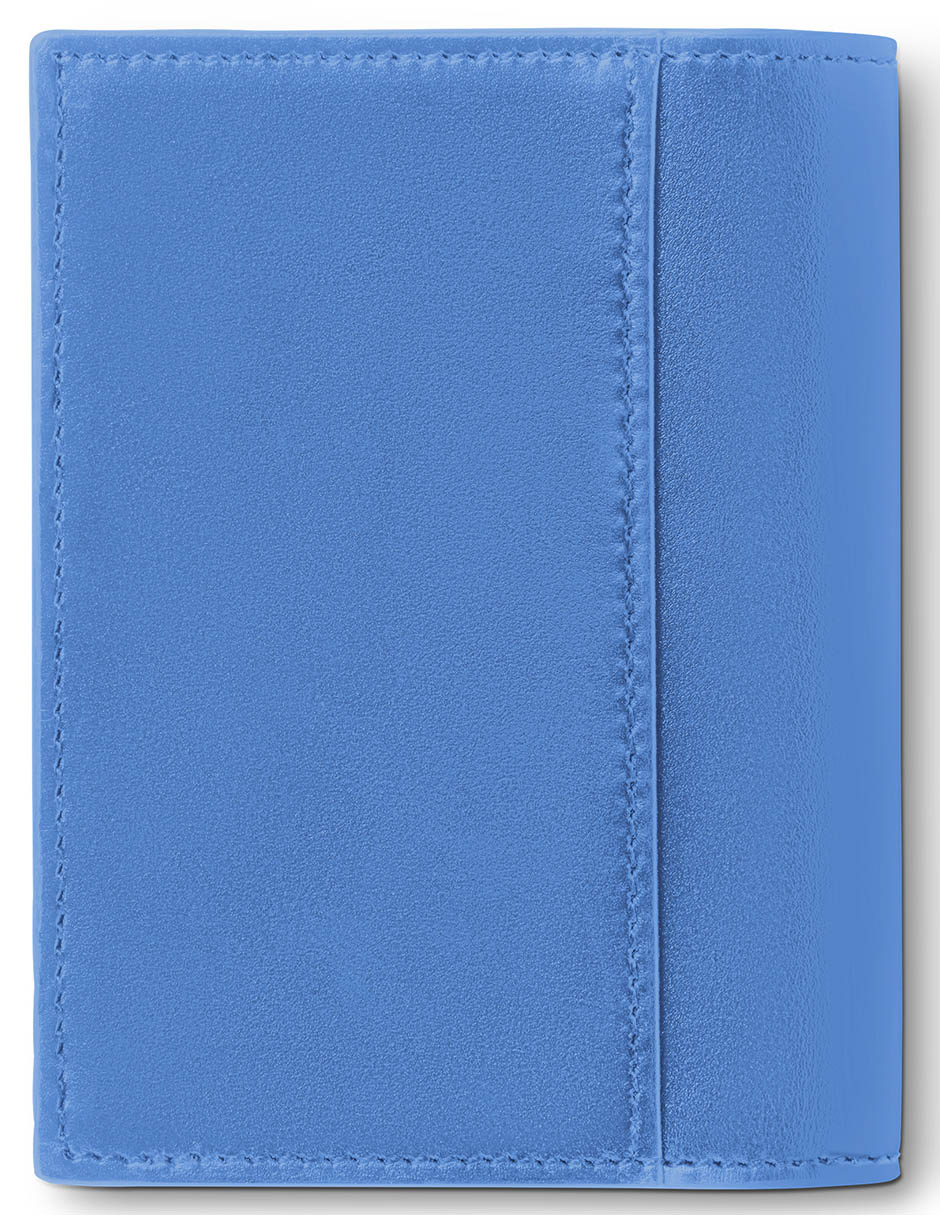 Tarjetero de piel para hombre