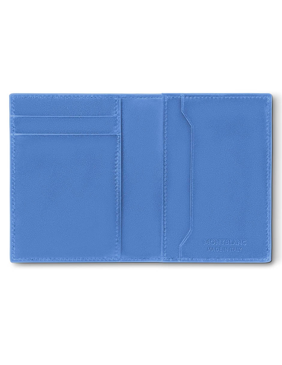 Tarjetero de piel para hombre