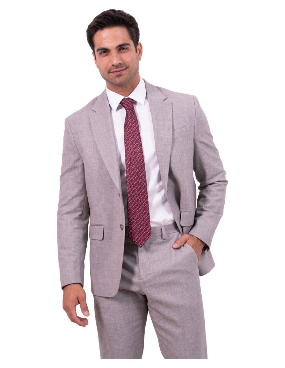 Corbata regular de seda estampado gráfico para hombre 3