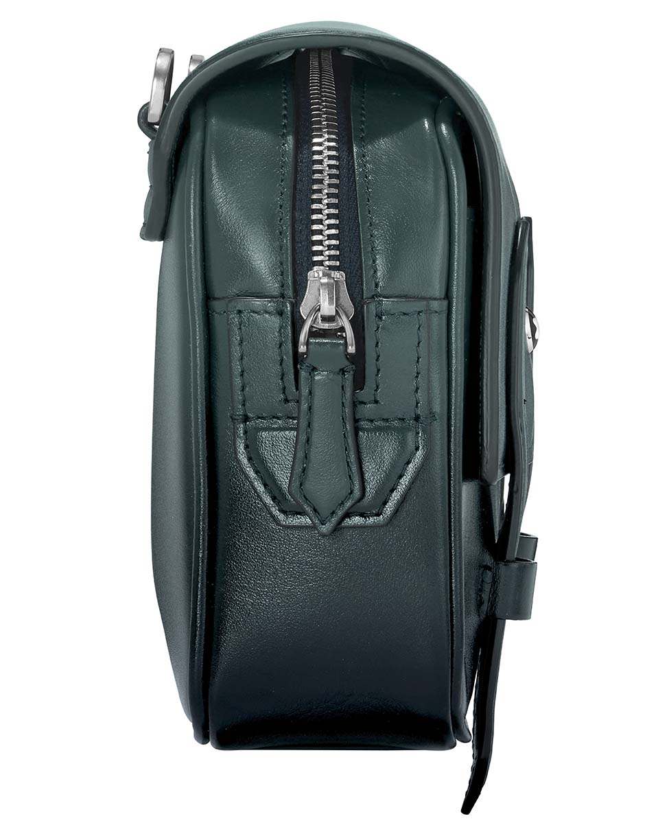 Bolsa messenger de piel unisex 3