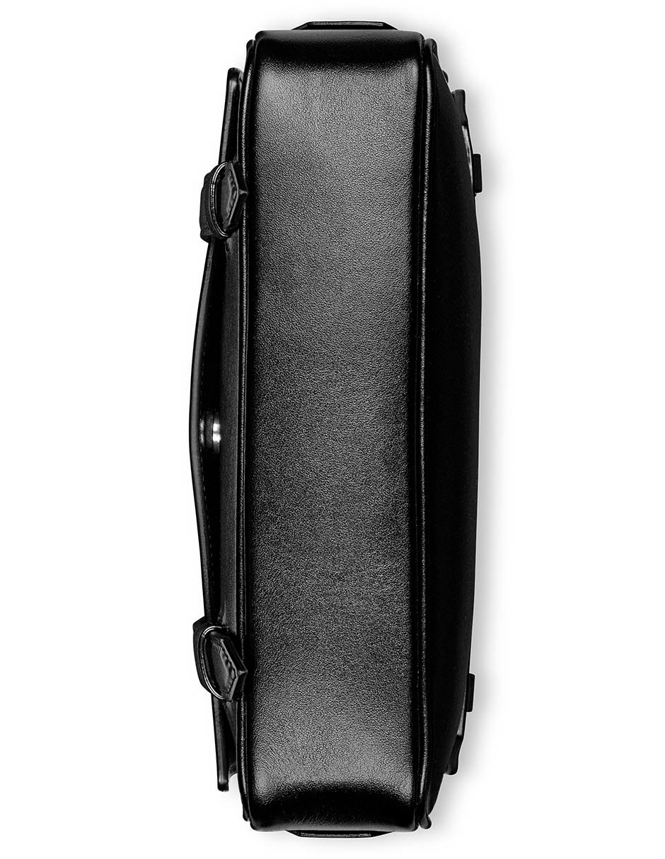 Bolsa messenger de piel unisex 4