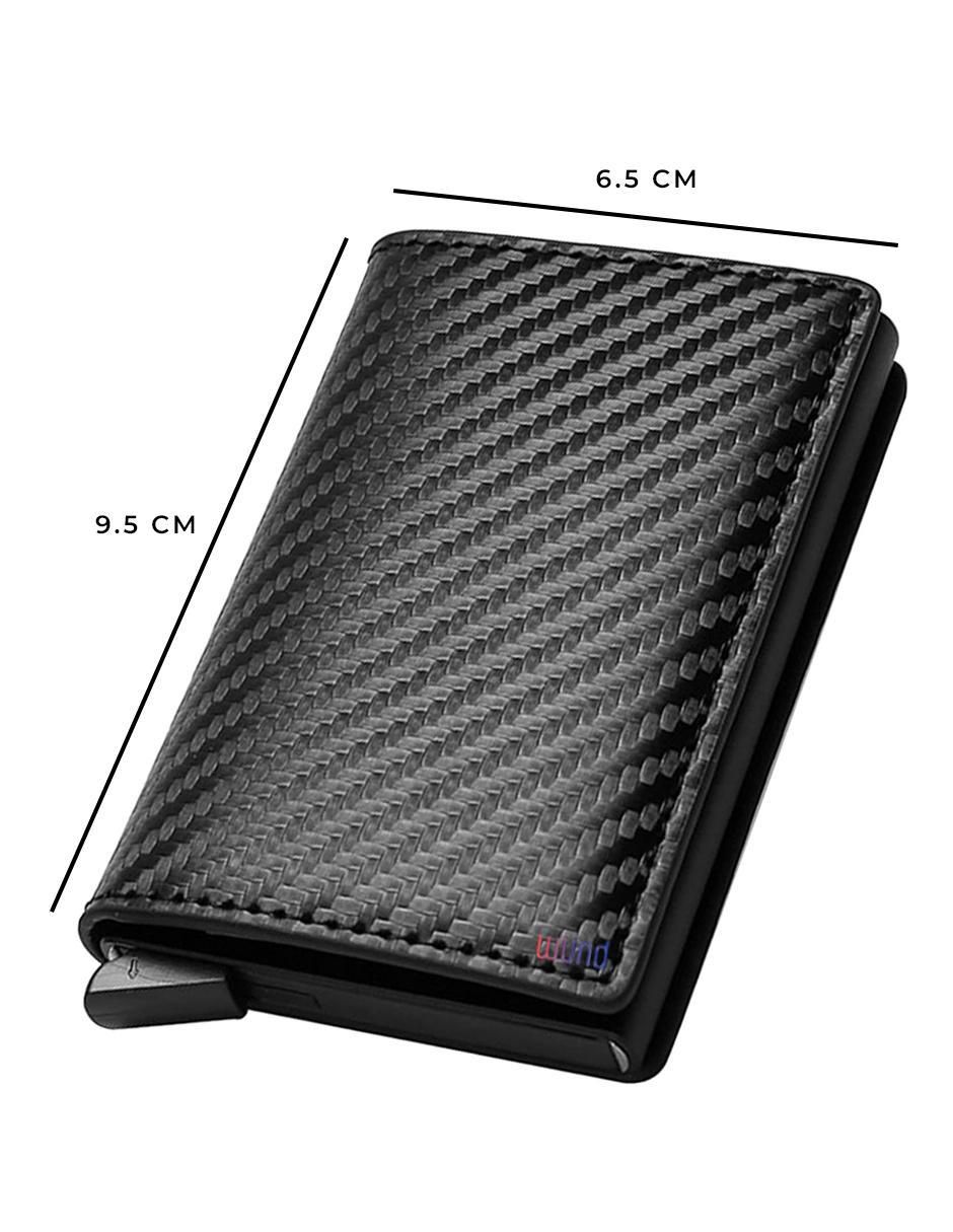 Tarjetero de cuero para hombre 5