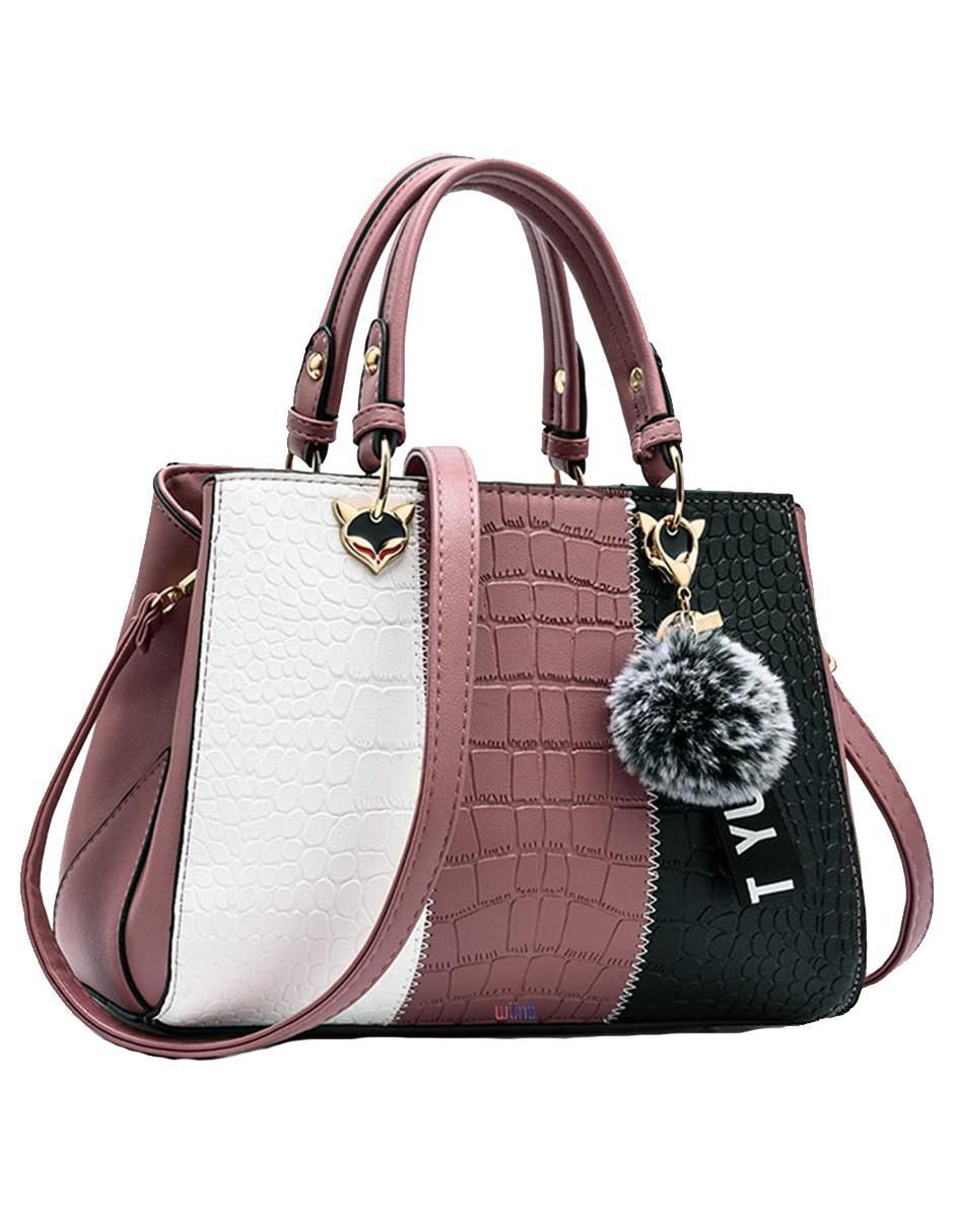 Bolsa frame de cuero para mujer