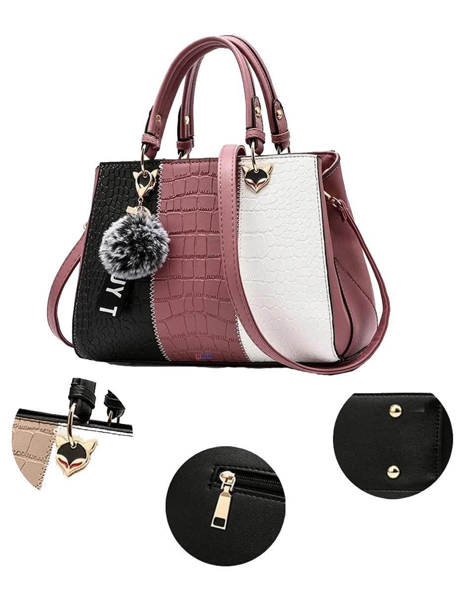 Bolsa frame de cuero para mujer 2