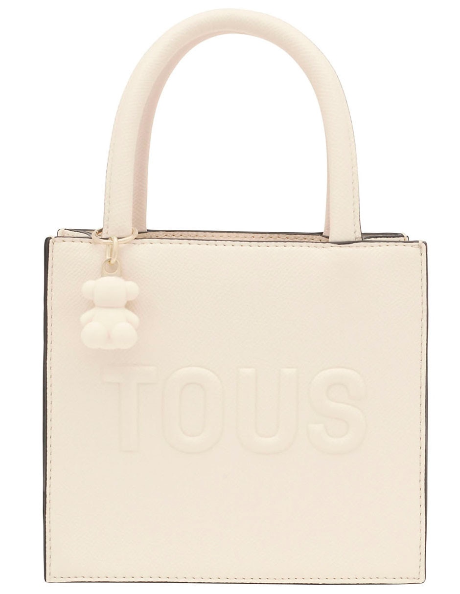 BOLSA BOLSA MINI CUBE TO POLIUR, BEIGE