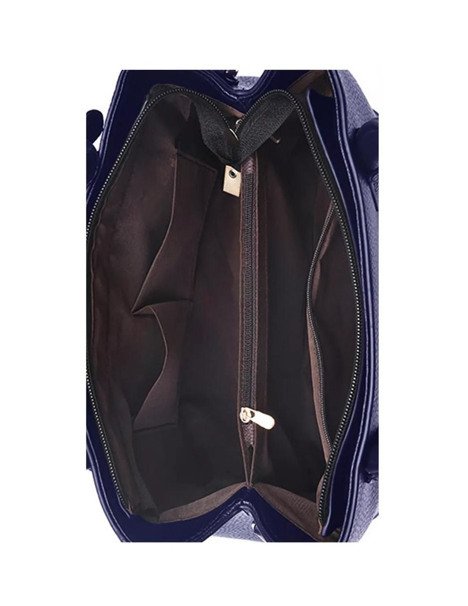 Bolsa frame de cuero para mujer 4