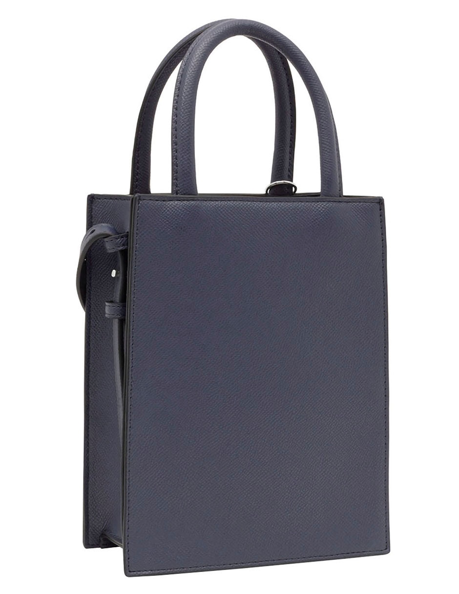 BOLSA MINI BOLSA POP TOU, AZUL MARINO