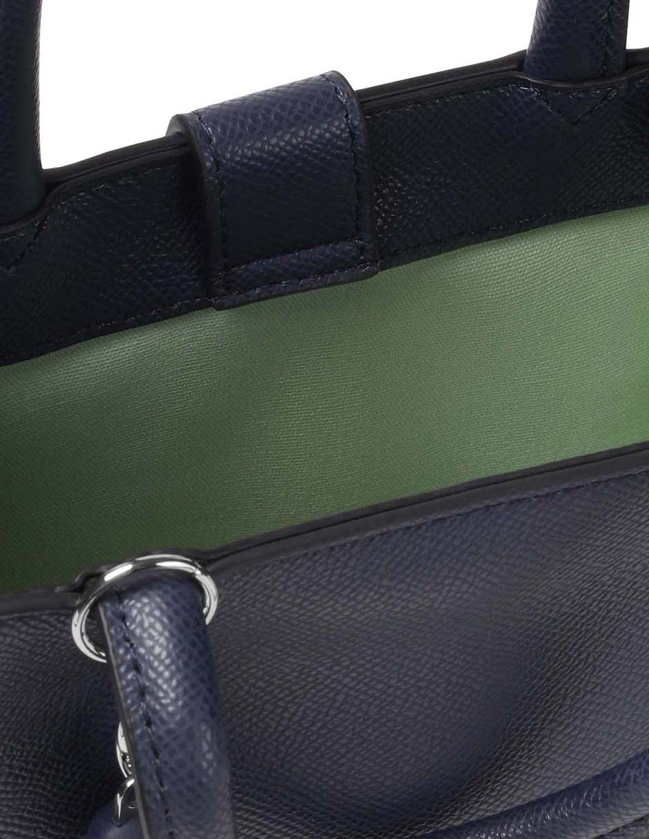 BOLSA MINI BOLSA POP TOU, AZUL MARINO