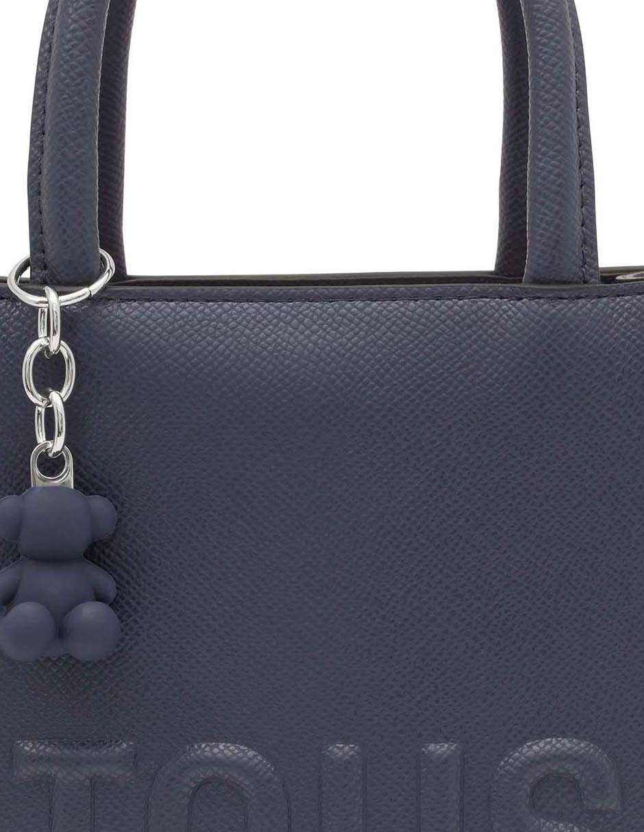 BOLSA MINI BOLSA POP TOU, AZUL MARINO