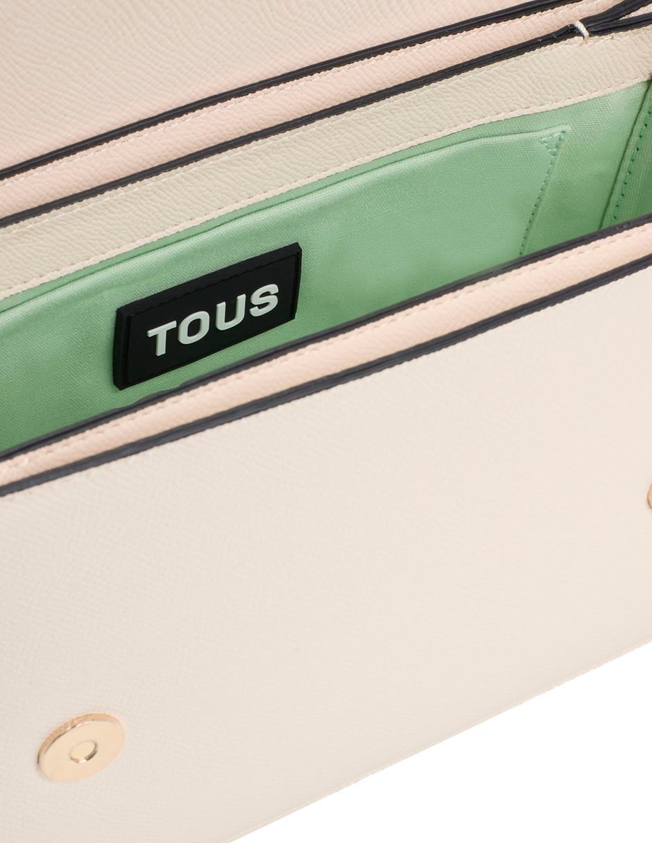 BOLSA BANDOLERA MEDIANA POLI, M, BEIGE