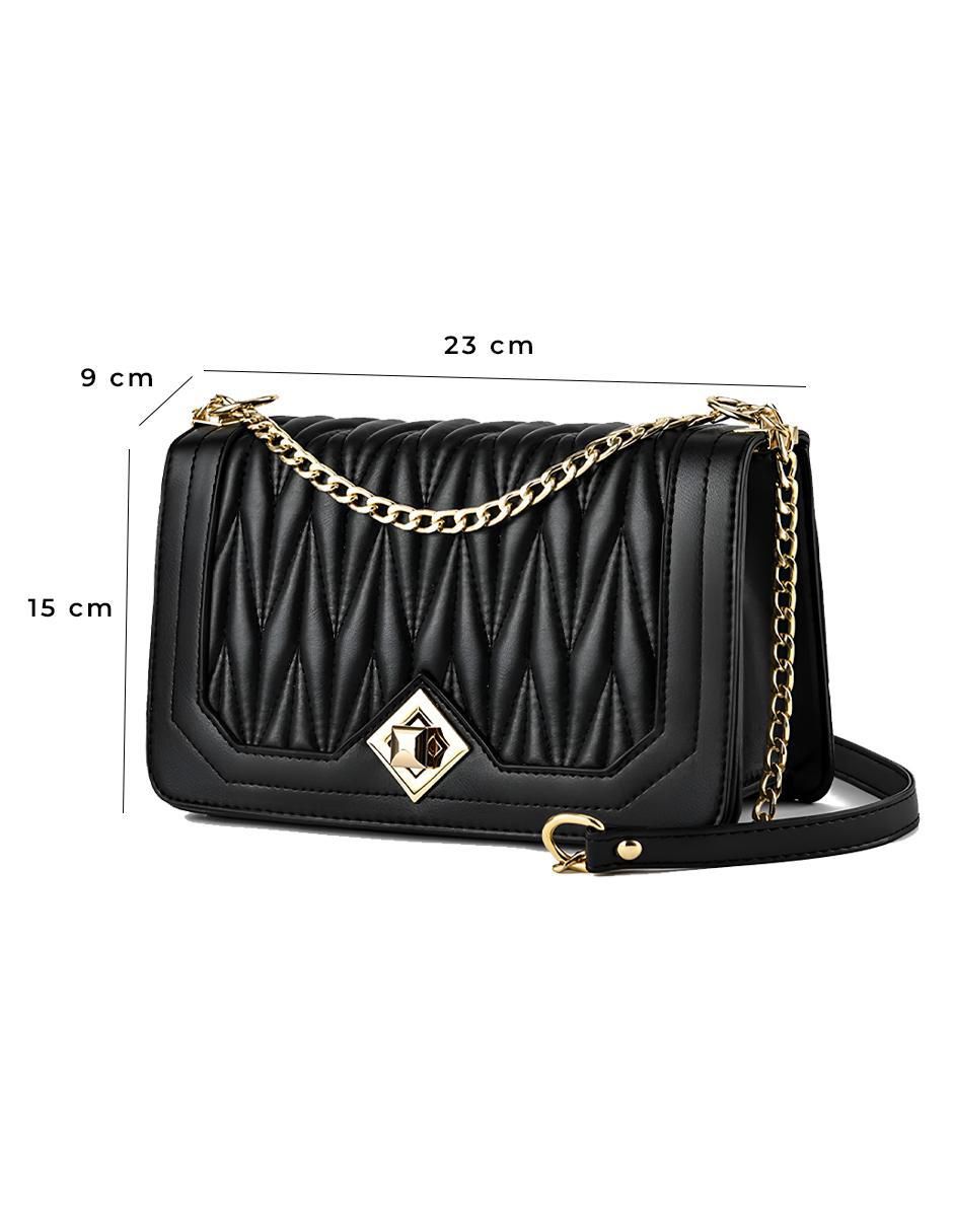 Bolsa crossbody de cuero para mujer 5