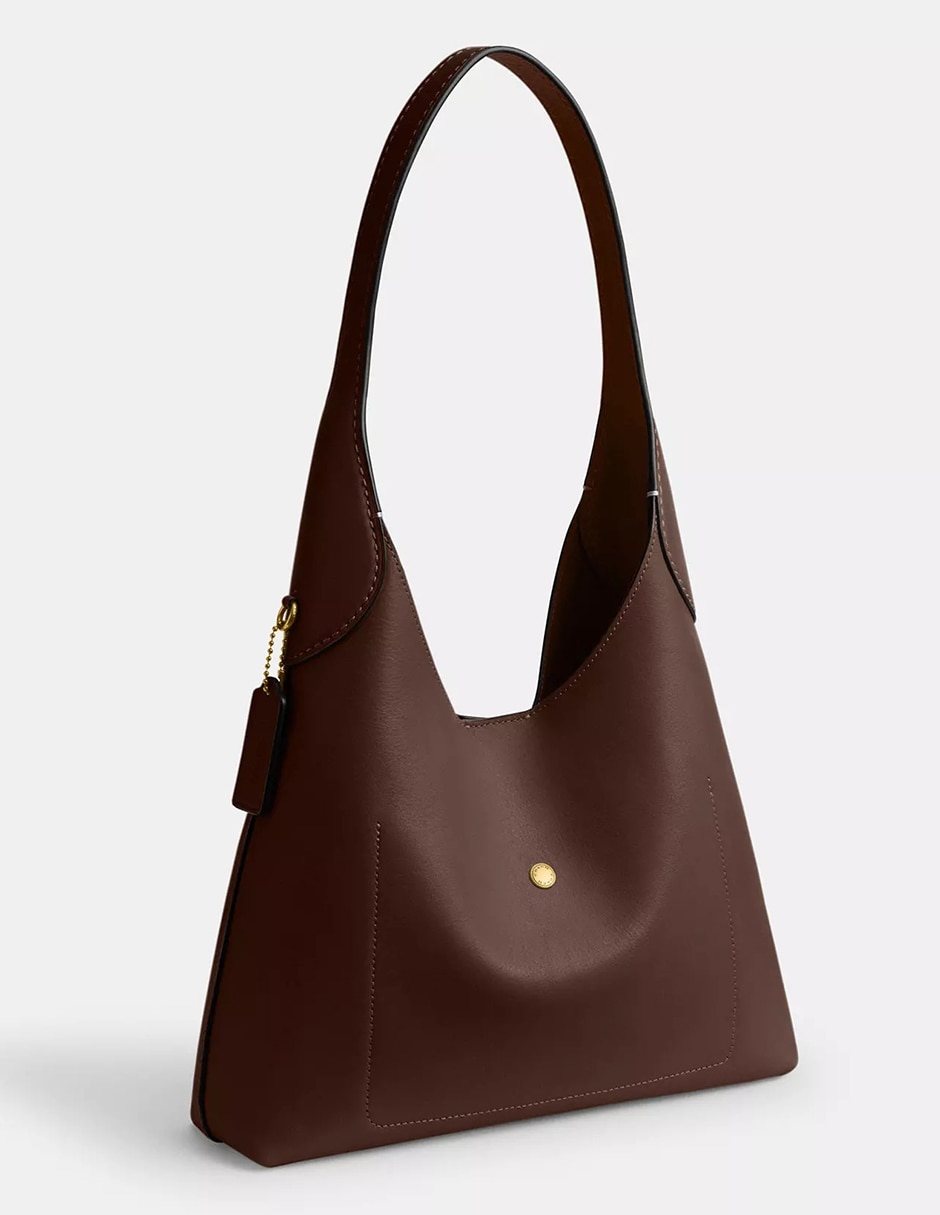 Bolsa shoulder Brooklyn de piel para mujer 2