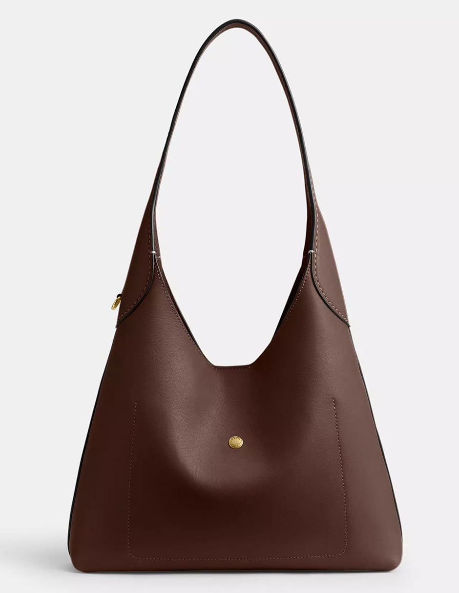 Bolsa shoulder Brooklyn de piel para mujer 3