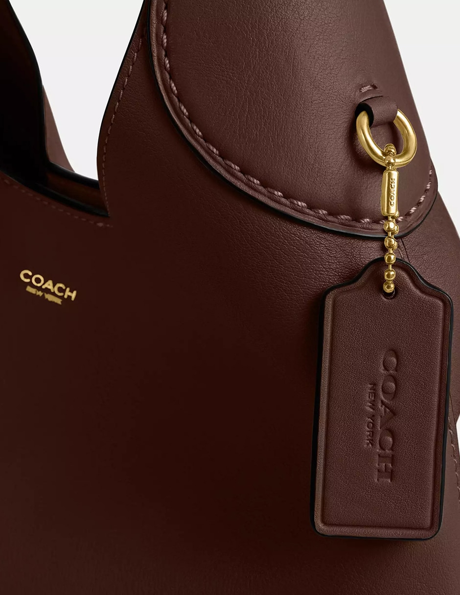 Bolsa shoulder Brooklyn de piel para mujer 5