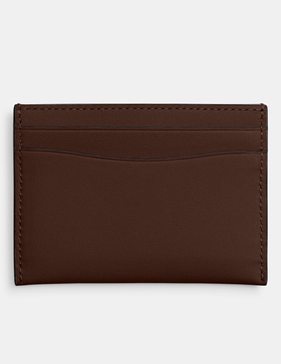 Tarjetero piel refined calf leather para mujer 2