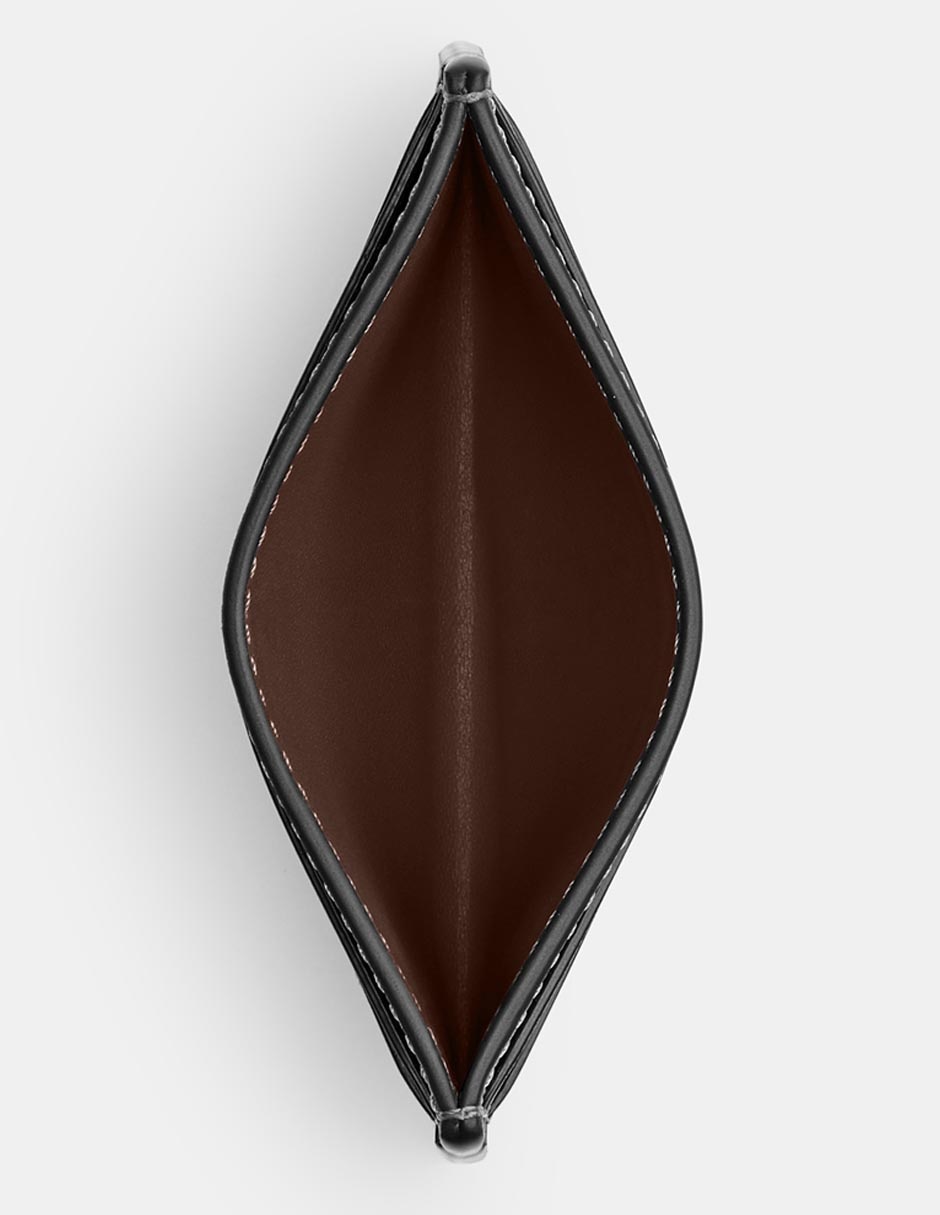 Tarjetero piel refined calf leather para mujer 3