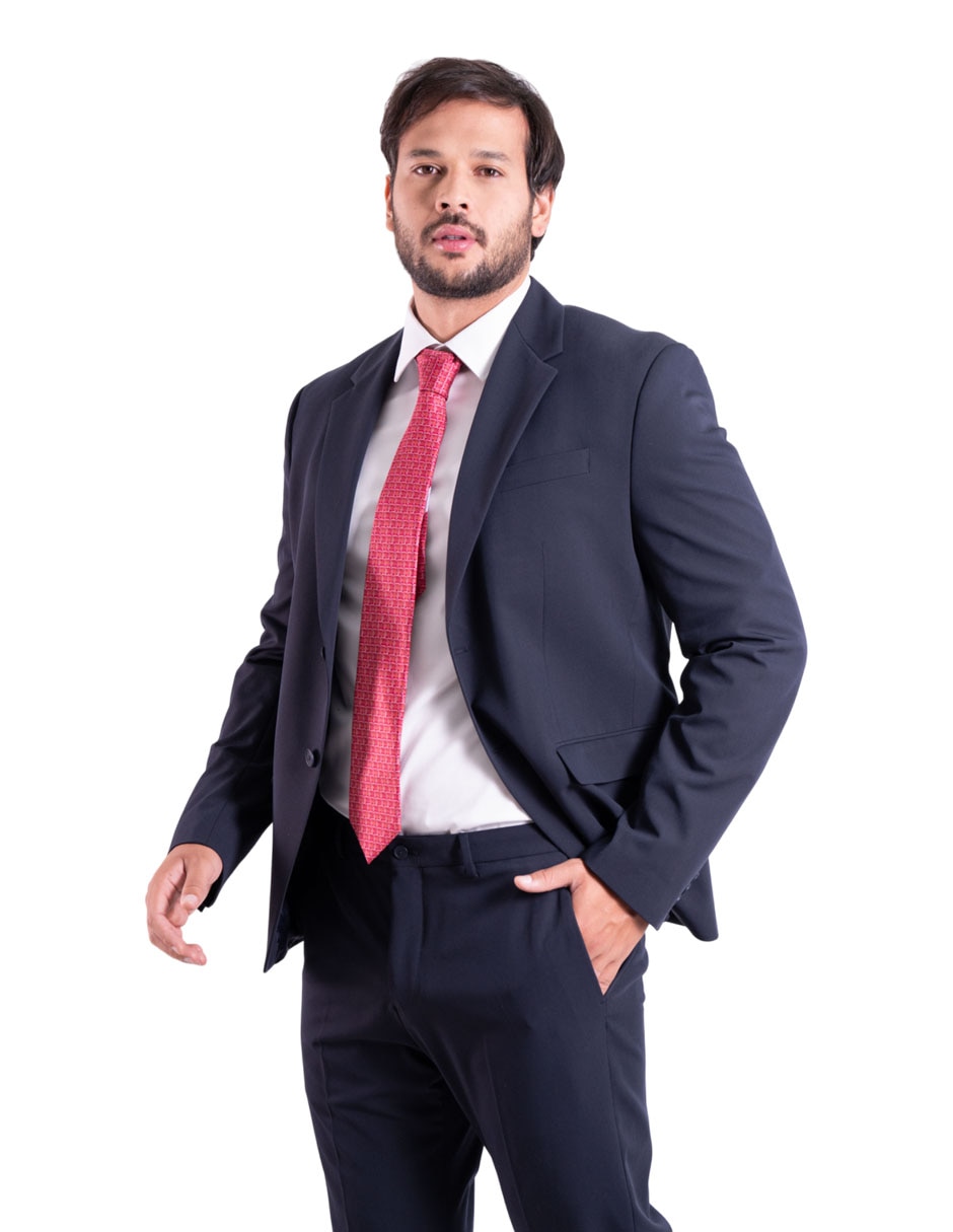 Corbata regular de seda estampado gráfico para hombre 3