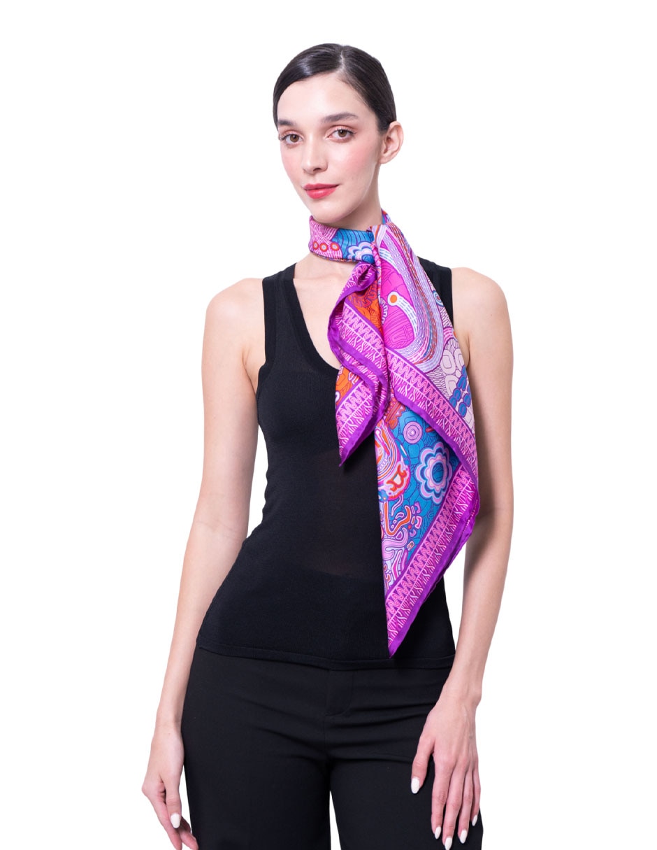 Mascada estampada