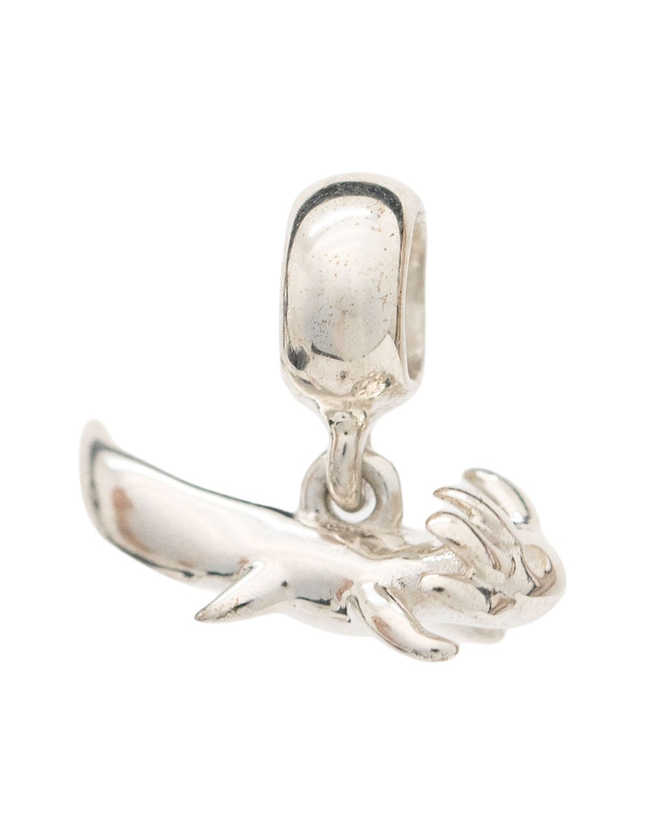 Charm de animal ajolote de plata P 925 Charm de animal ajolote de plata P 925