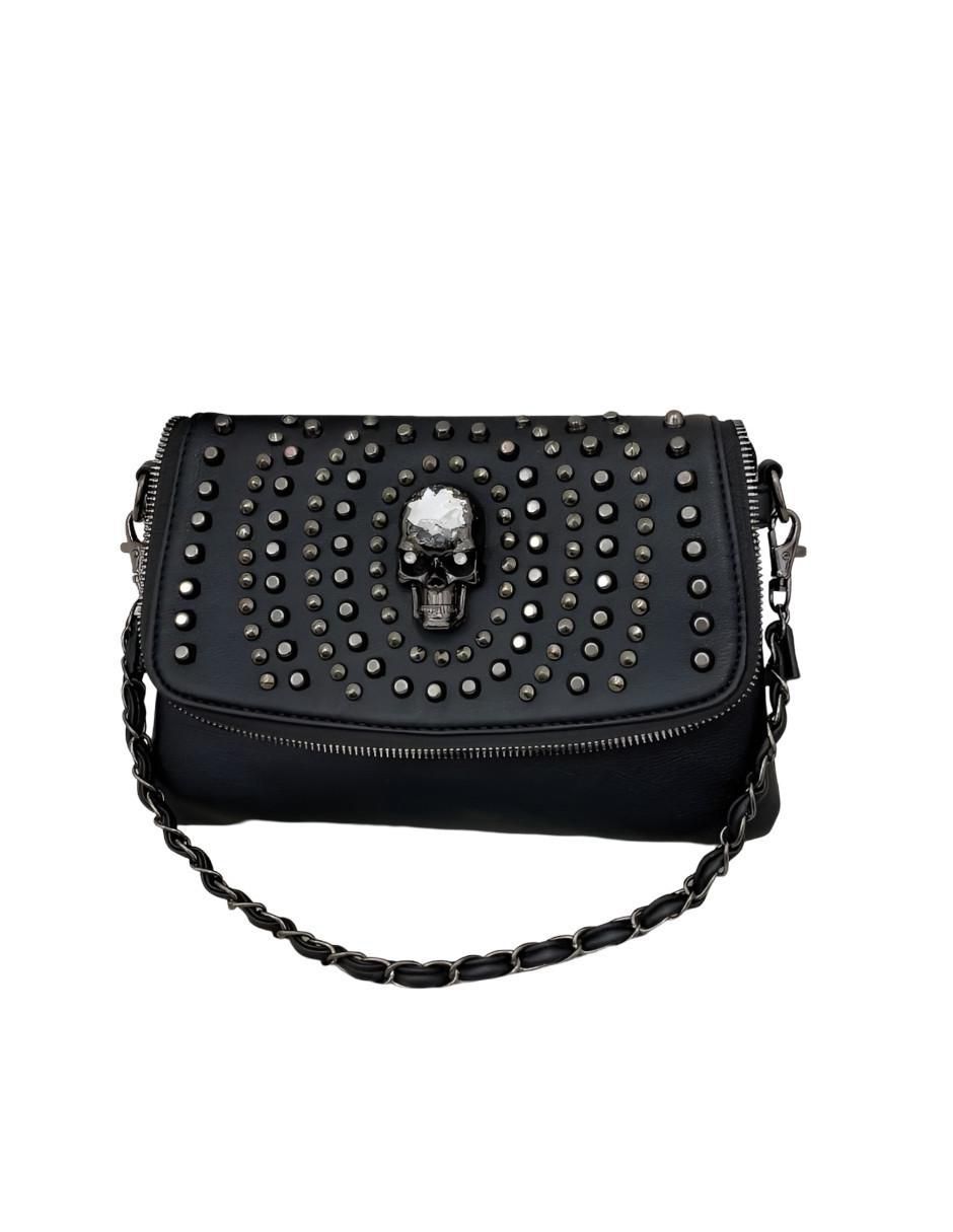 Bolsa crossbody de cuero para mujer