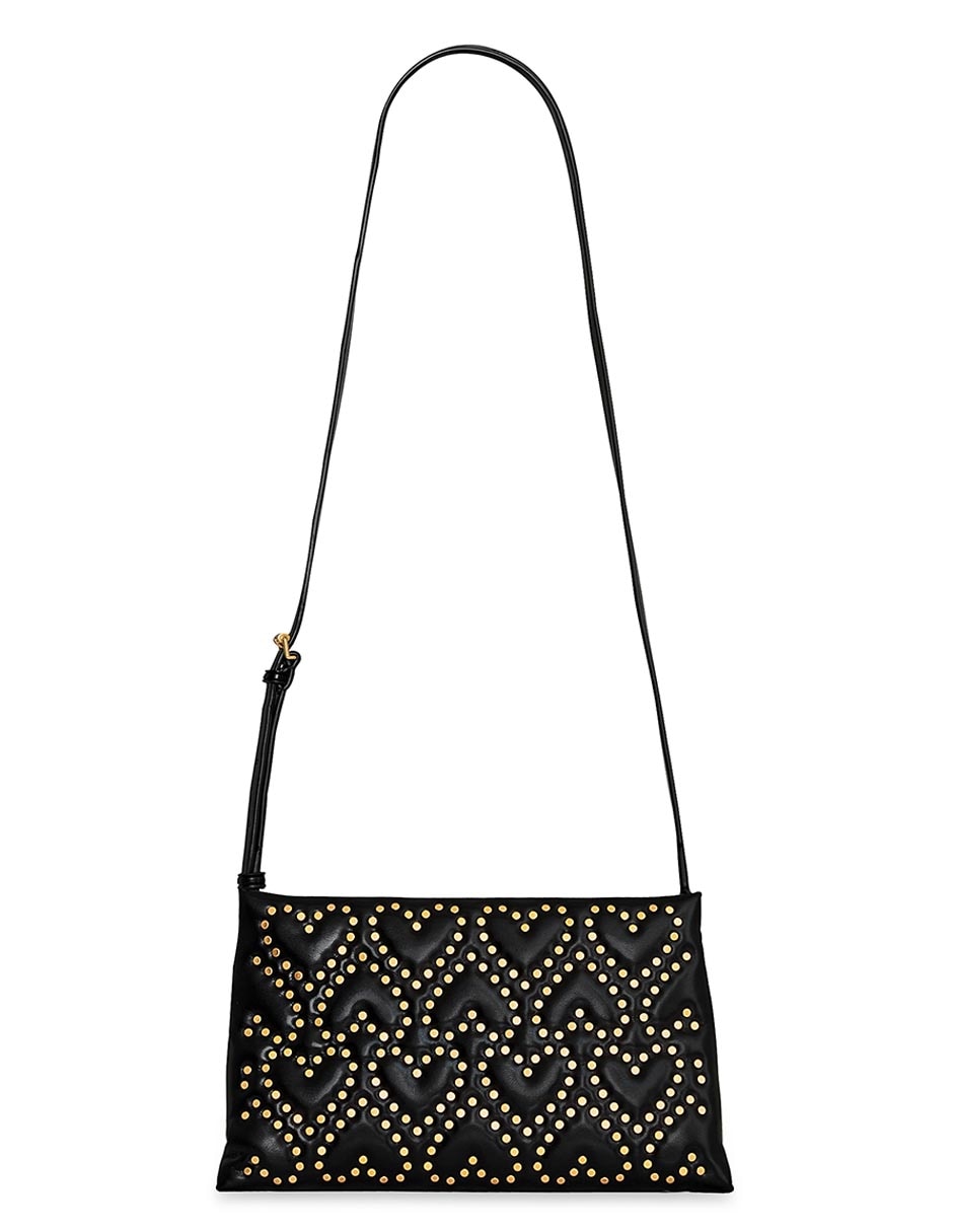 Bolsa crossbody Heart Studs para mujer