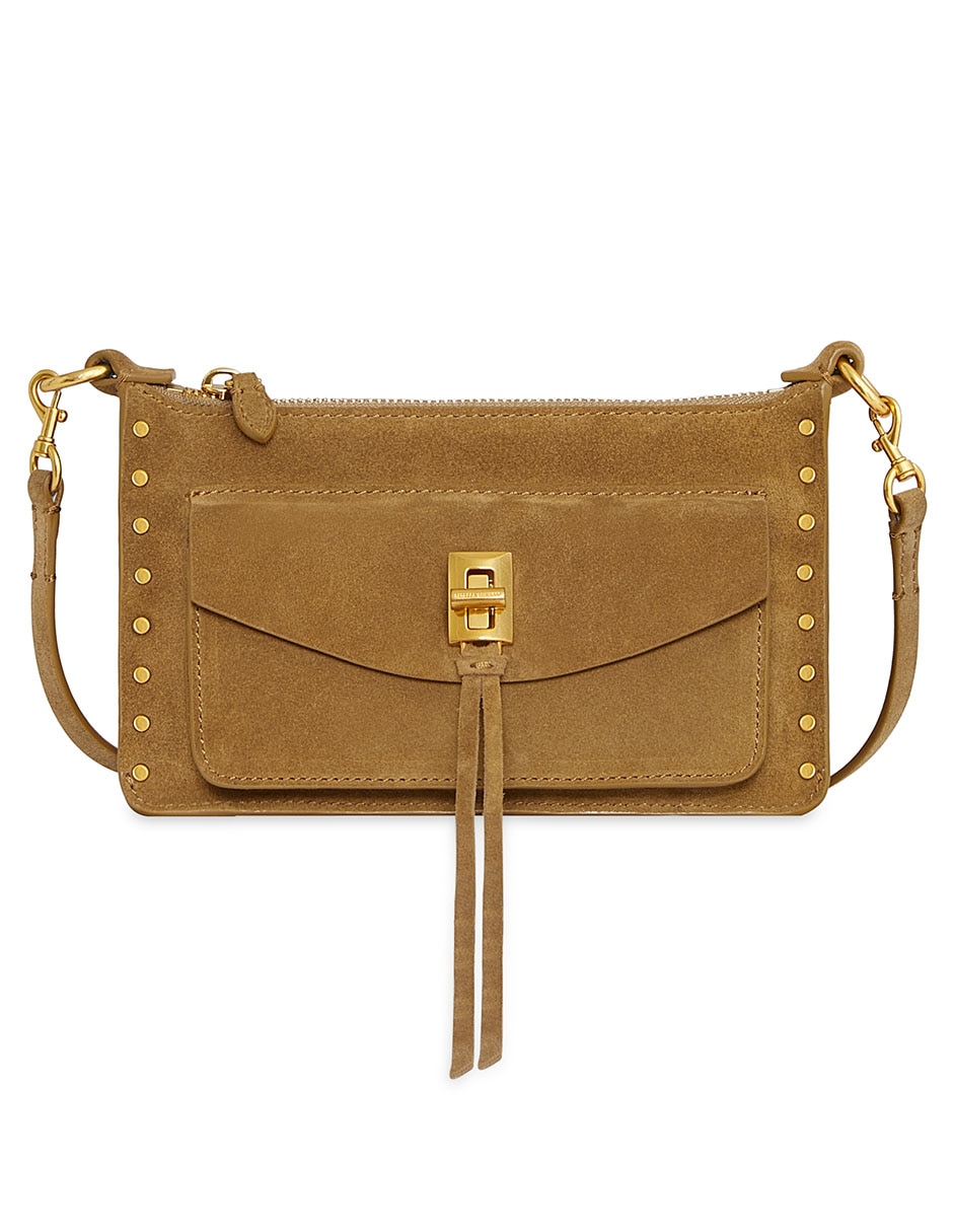 Bolsa crossbody Darren de piel para mujer