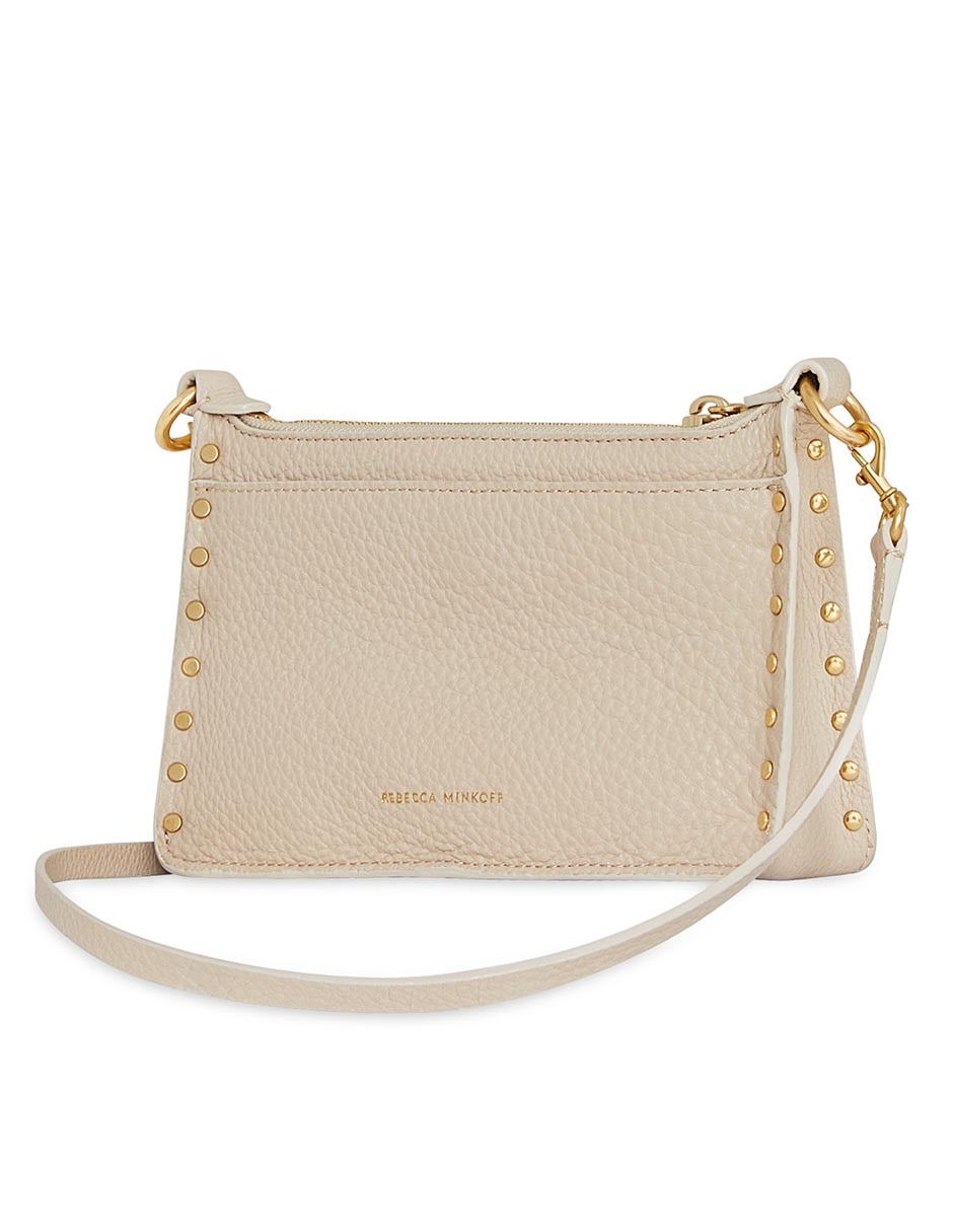 Bolsa crossbody Celestial Studs de cuero para mujer 2