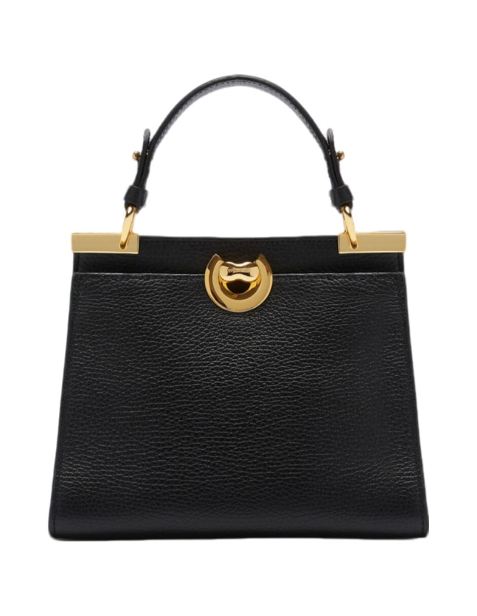Bolsa dome Binxie de piel para mujer