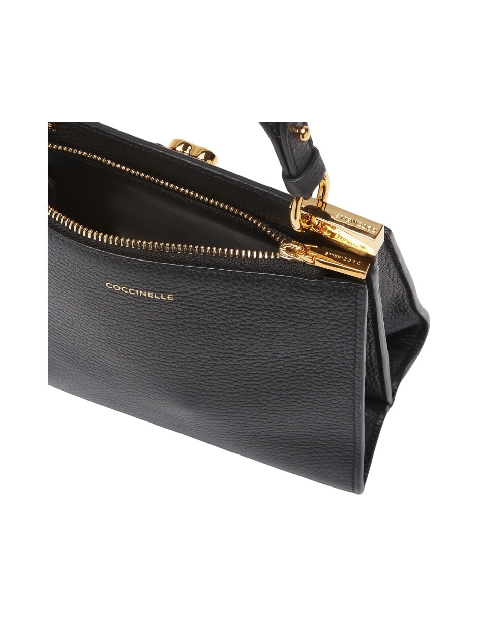 Bolsa dome Binxie de piel para mujer 3