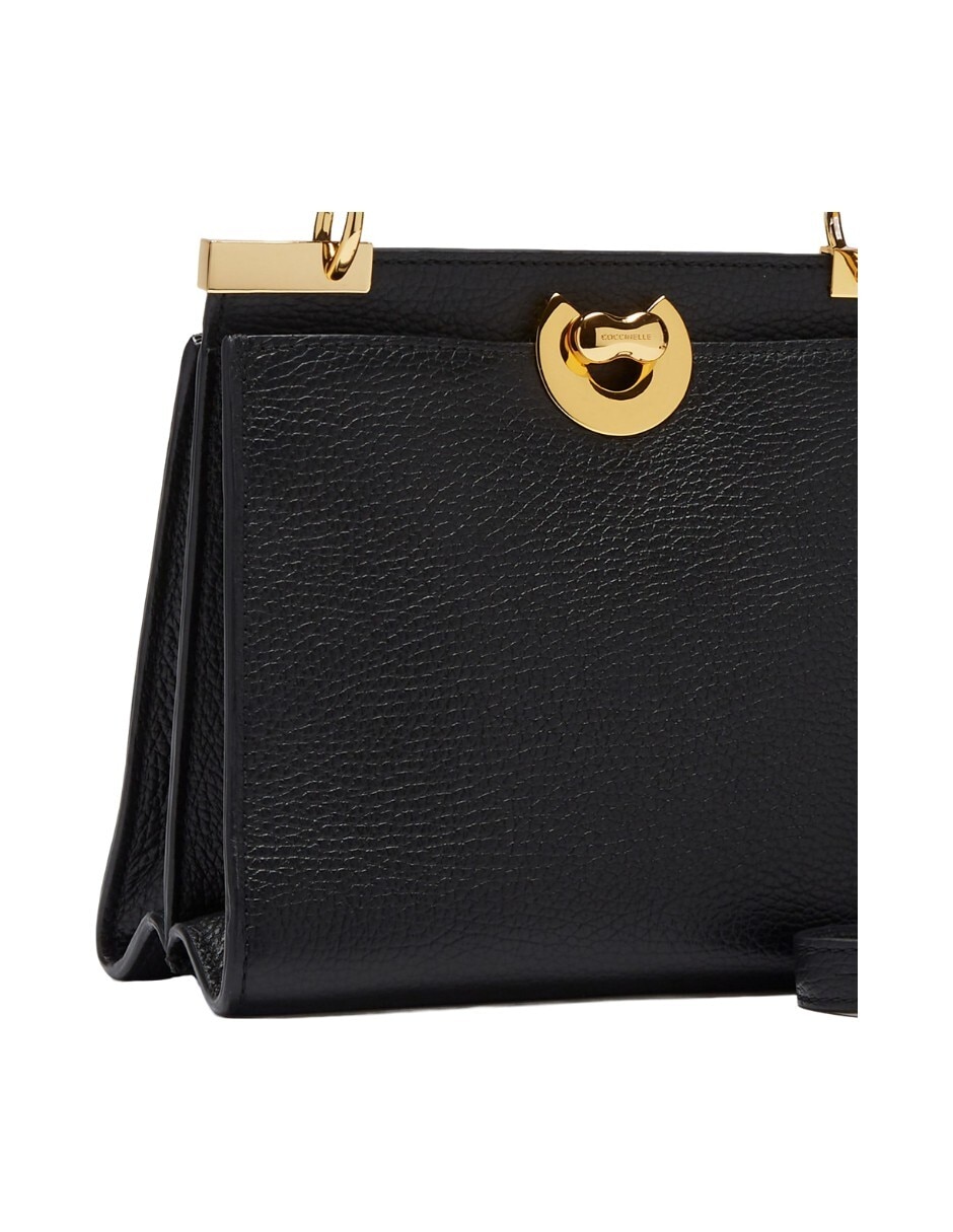 Bolsa dome Binxie de piel para mujer 4