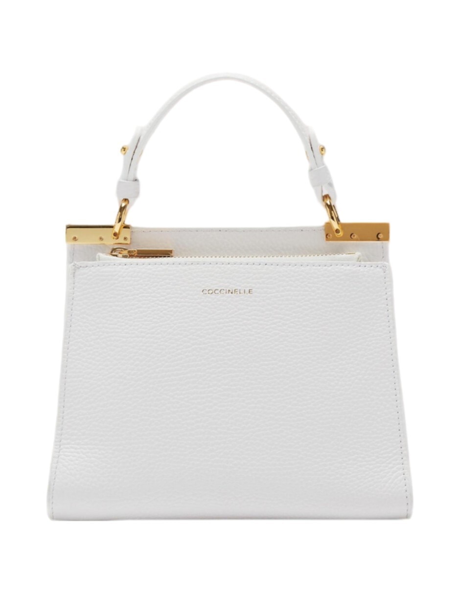 Bolsa dome Binxie de piel para mujer 5