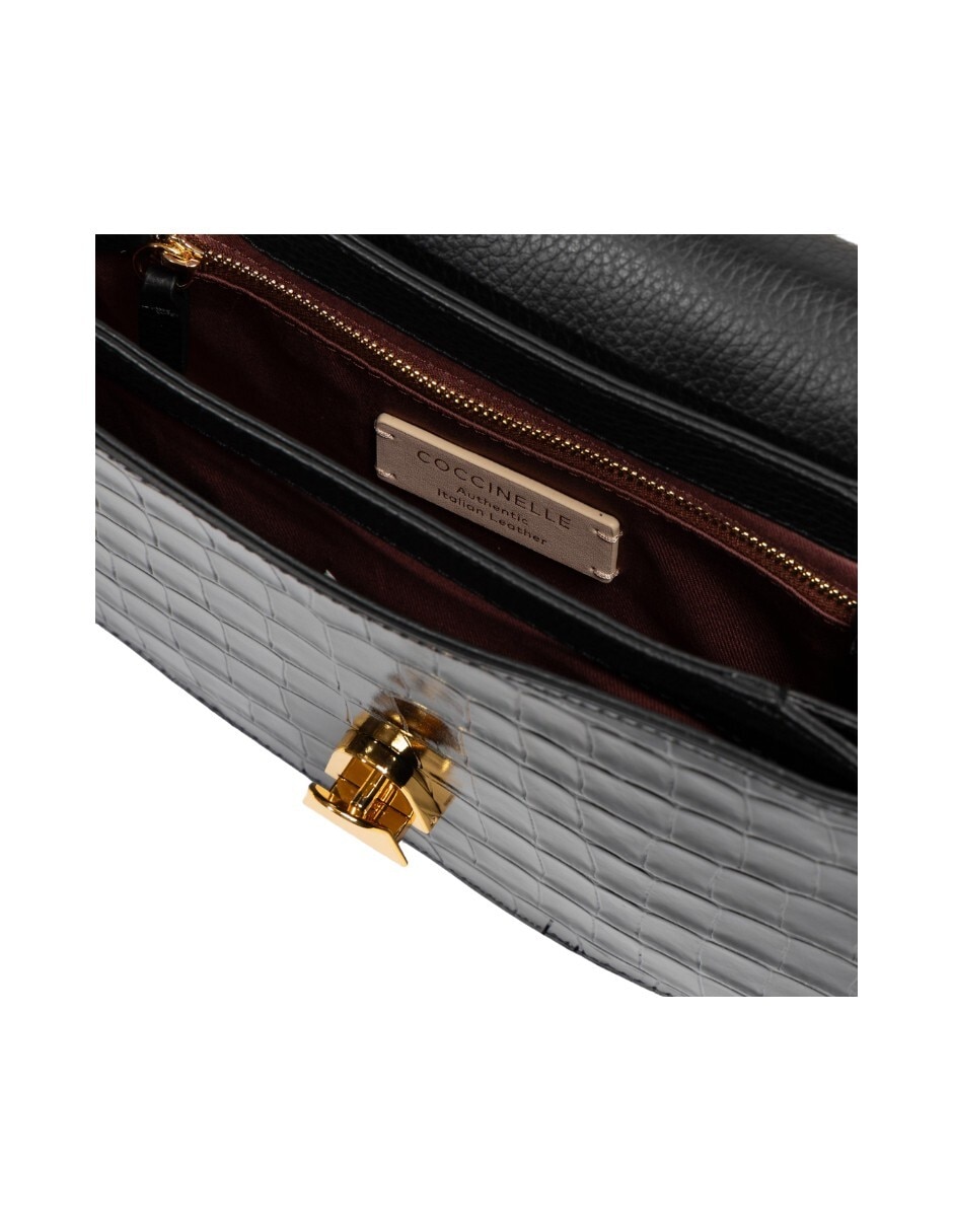 Bolsa crossbody Dew Cro.Sh.Soft de piel para mujer 3