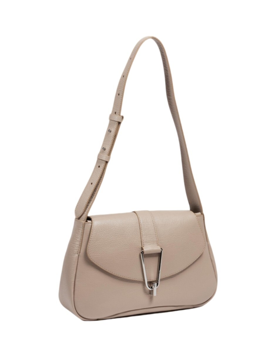 Bolsa shoulder Himma Shiny Goa de piel para mujer 2