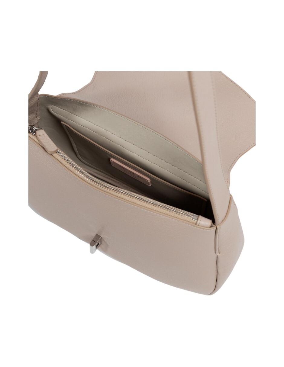 Bolsa shoulder Himma Shiny Goa de piel para mujer 3