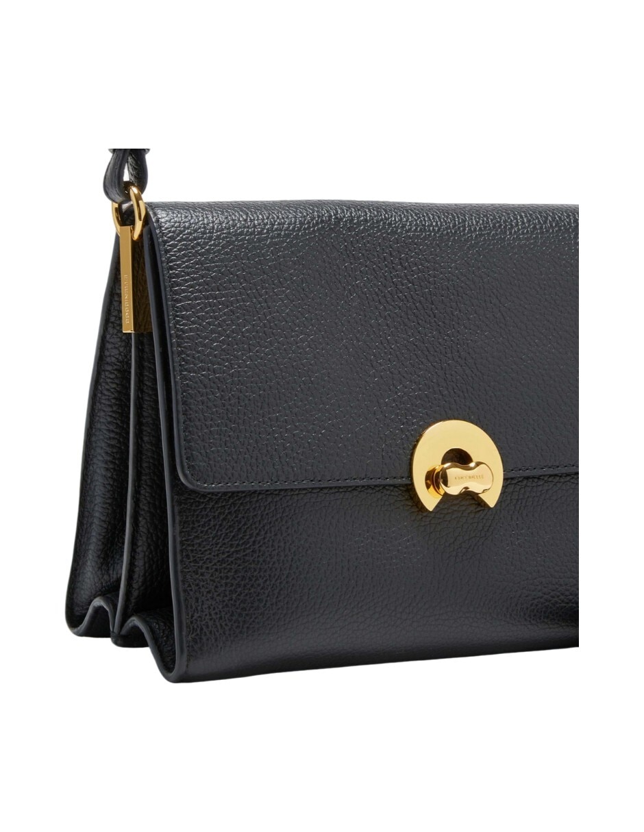 Bolsa flap Binxie de piel para mujer 4
