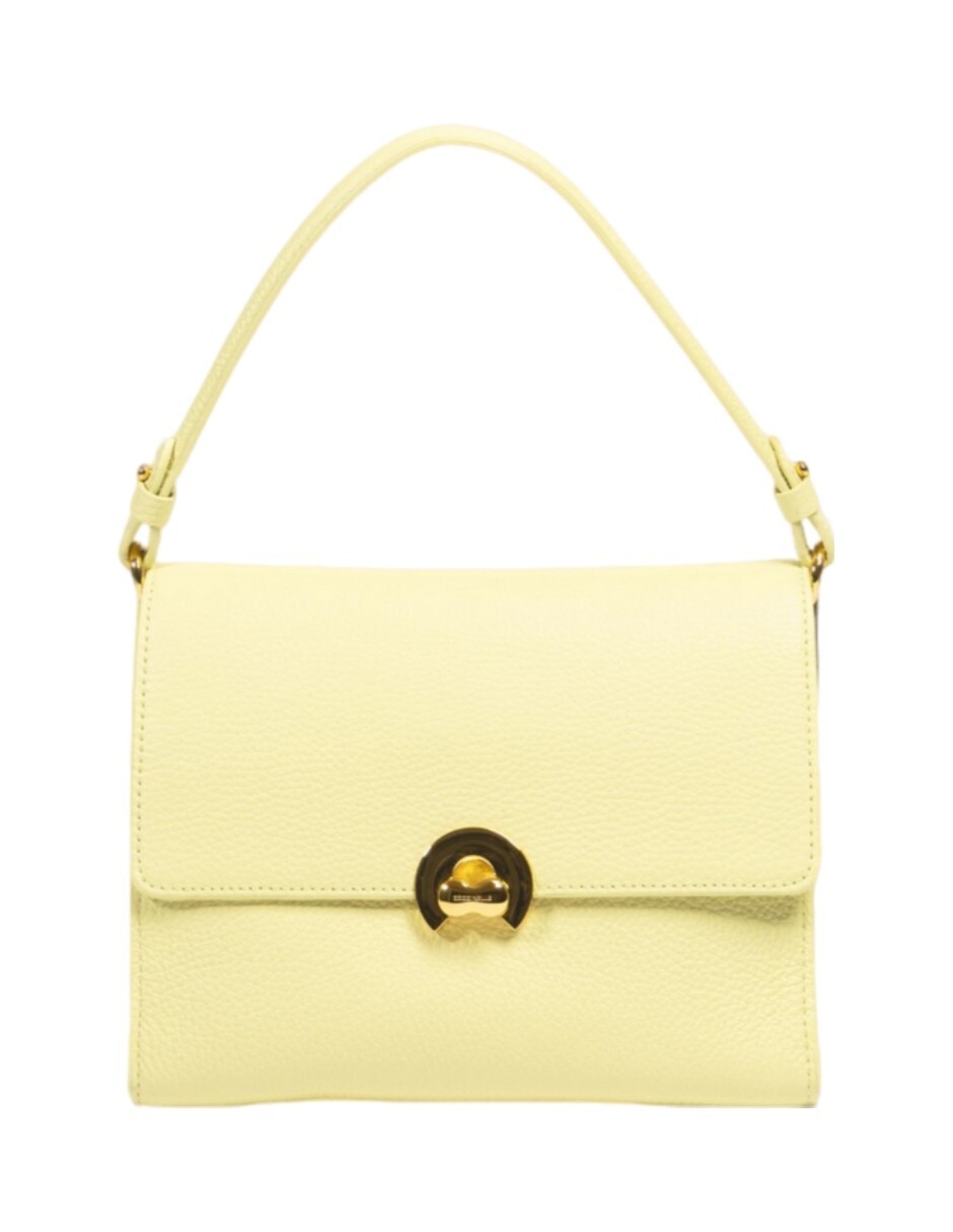 Bolsa flap Binxie de piel para mujer