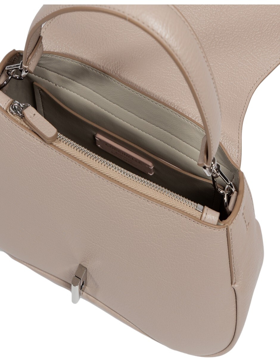 Bolsa flap Himma Shiny Goa de piel para mujer 3