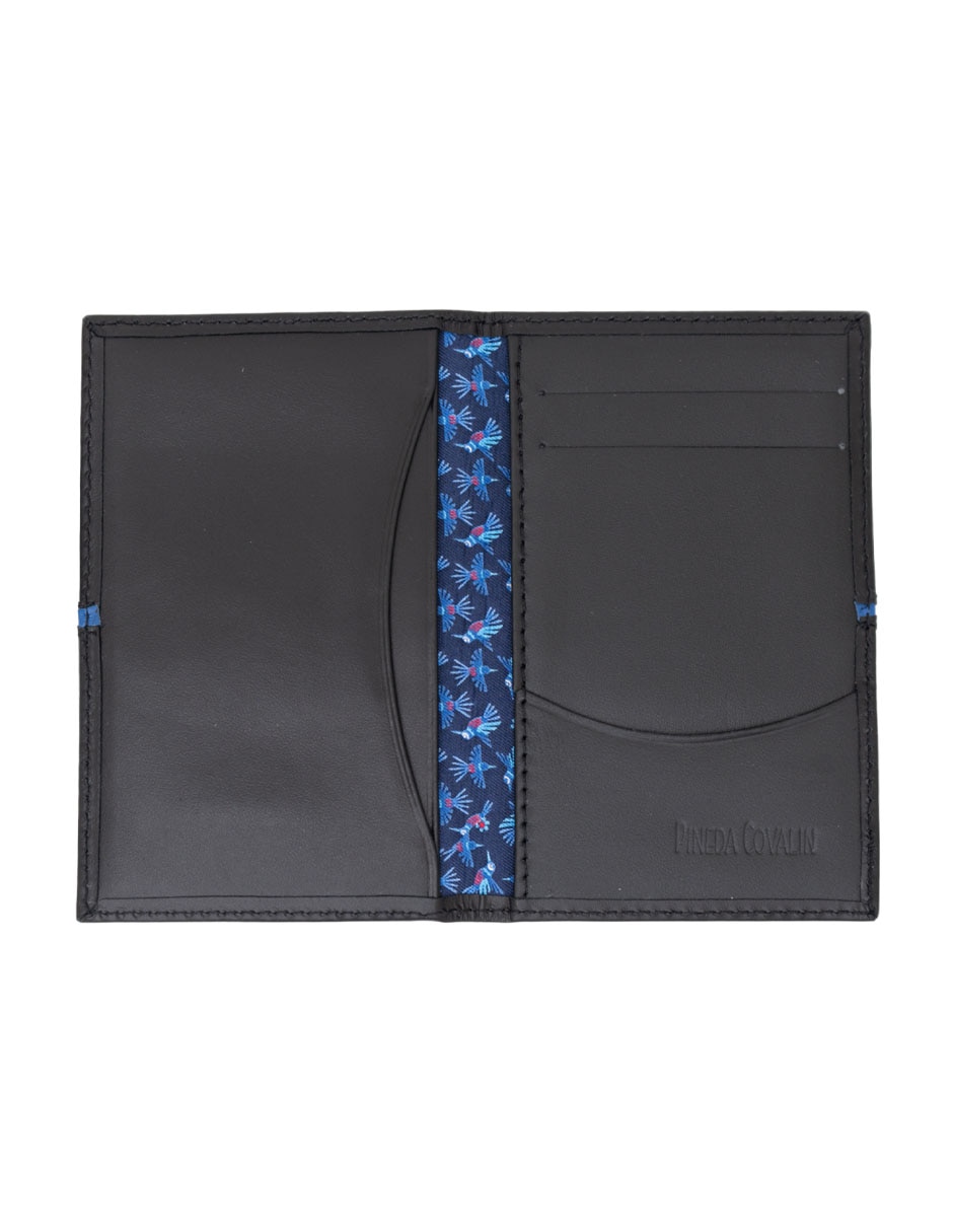 Tarjetero de piel Colibrí para hombre 3
