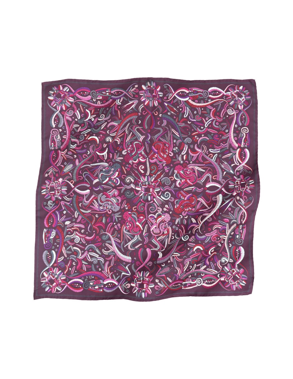 Mascada con estampado gráfico 2