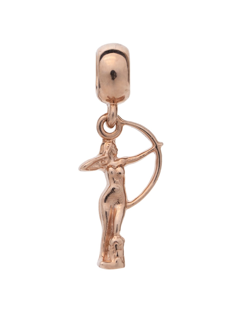 Charm de figura humana diana cazadora de plata P 925