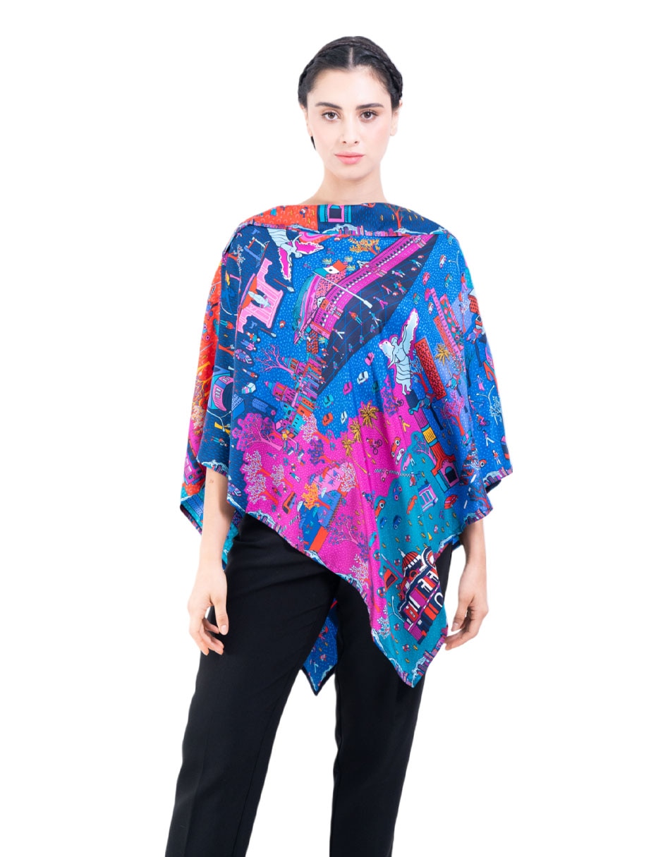 Poncho para mujer