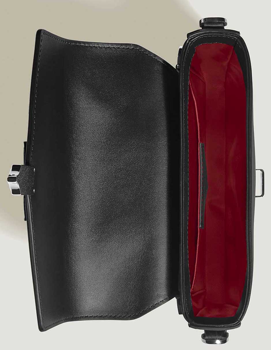 Bolsa messenger de piel unisex 2