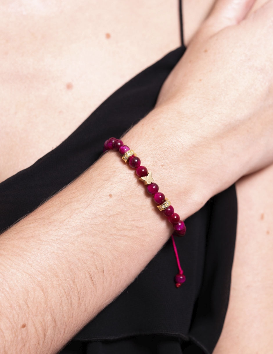 Pulsera con zirconia