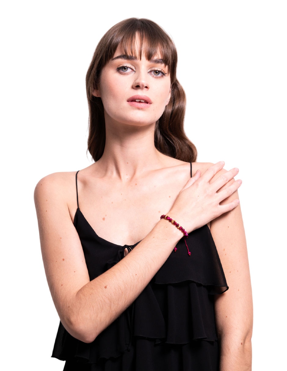 Pulsera con zirconia