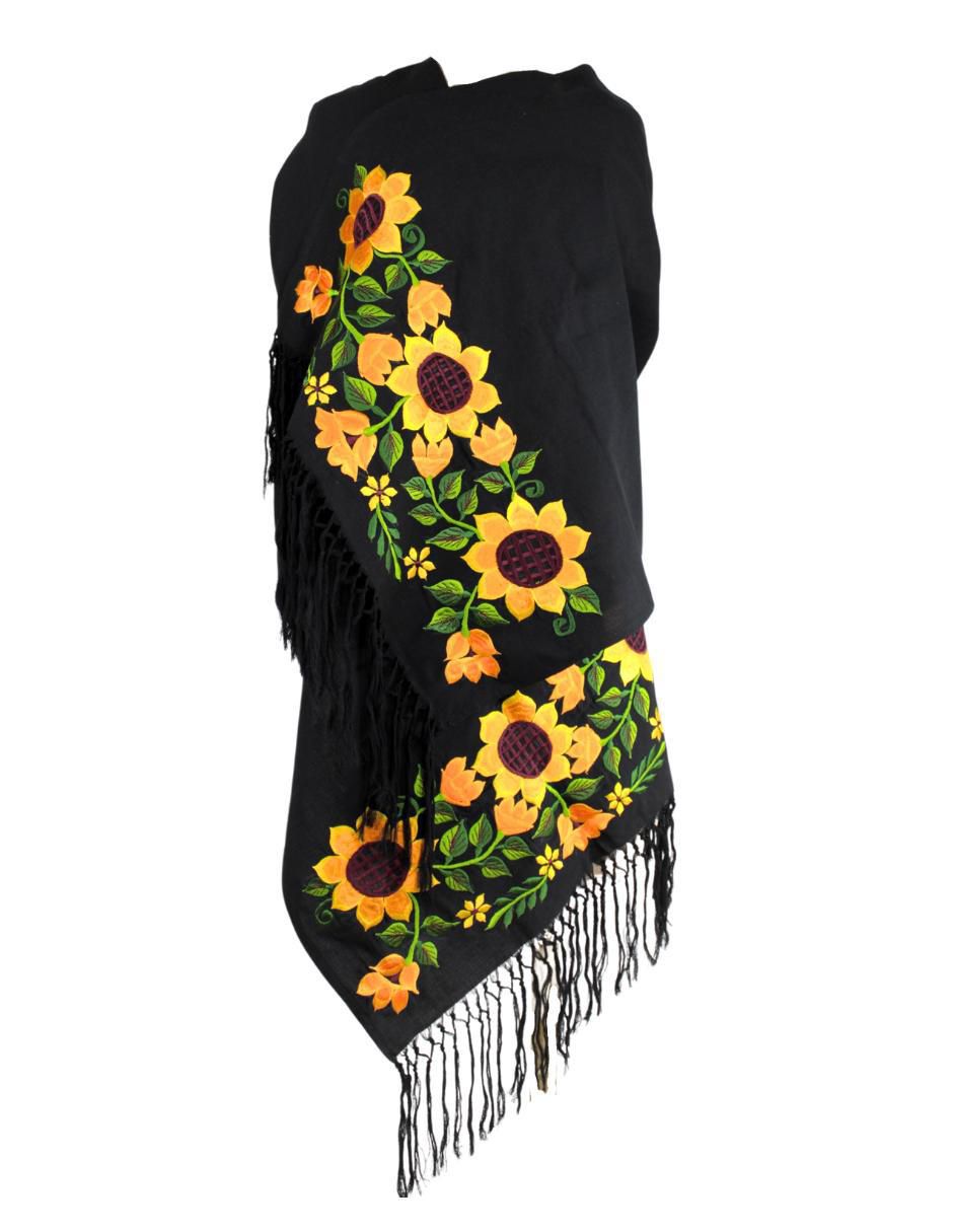Chal estampado floral